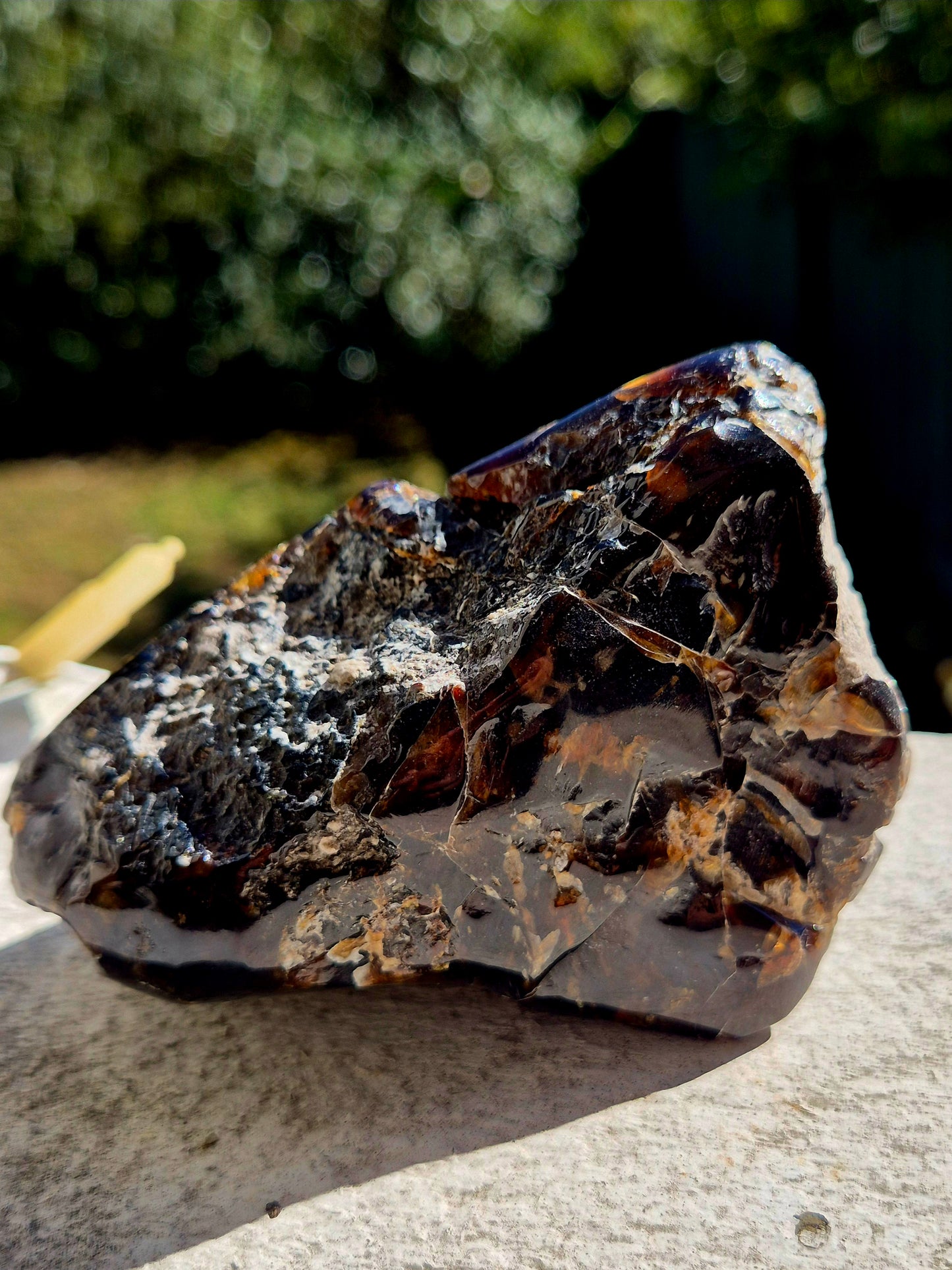 911.50CT EXCELLENT HUGE POLISHED 100% NATURAL MEXICAN BLUE AMBER